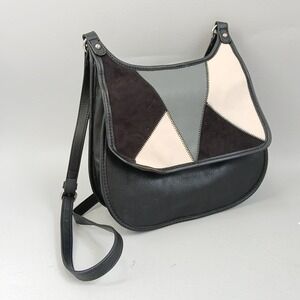 Nine West Patchwork Faux Leather Crossbody Bag